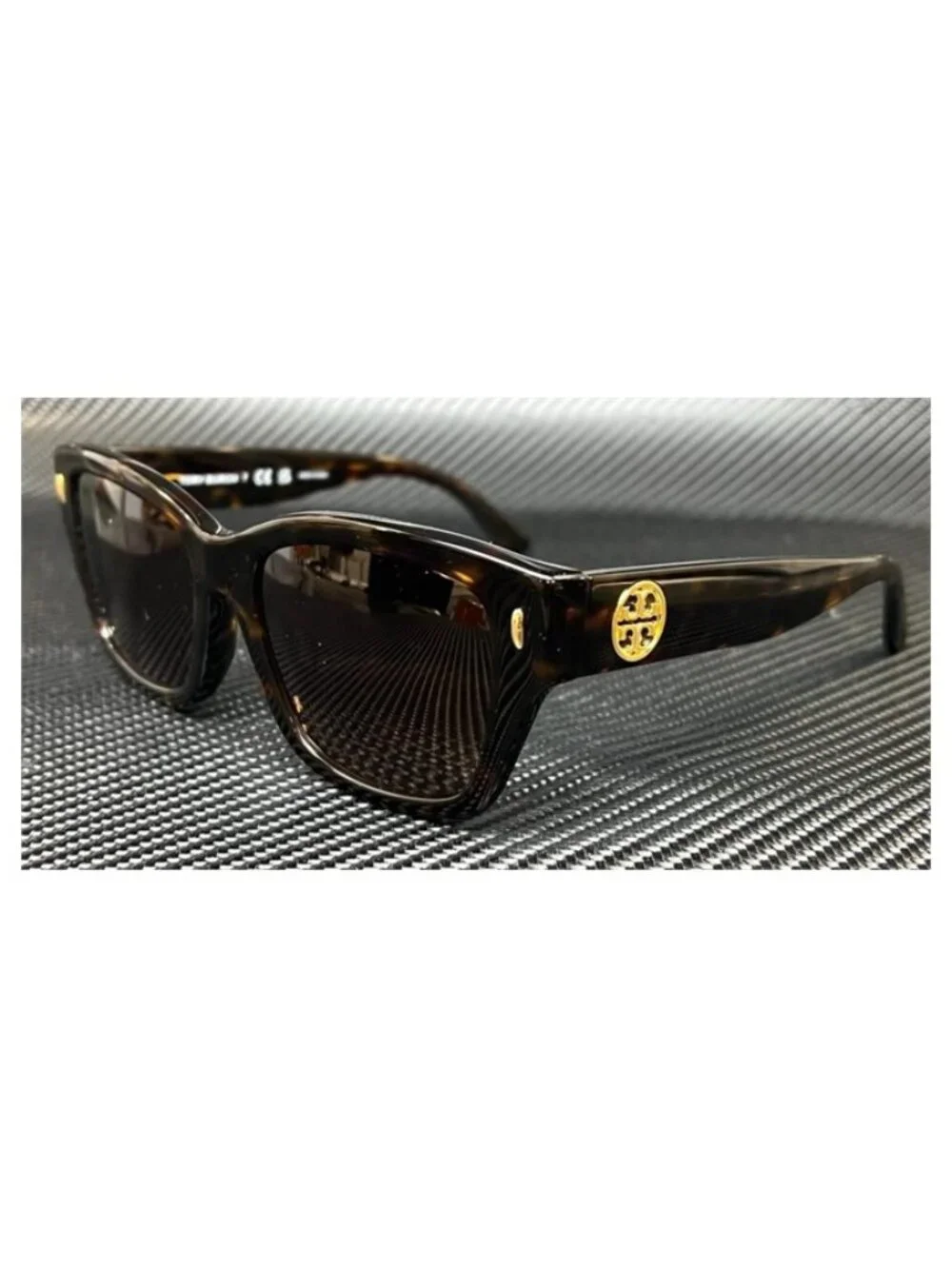 New Tory Burch Women  Havana Brown Sunglasses  53- 17- 140